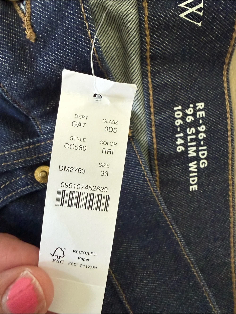 J. Crew Dark Indigo Cropped Straight-Leg Jeans NWT